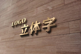 高端logo设计效果图智能贴图