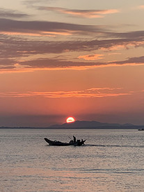 厦门海边日出