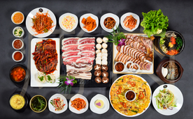 韩国烤肉 美食 传统美食 餐饮