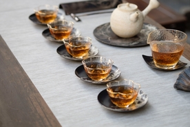 玻璃茶具茶水茶杯