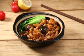 香菇滑鸡饭