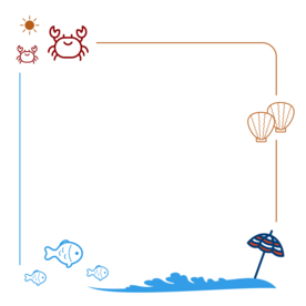 卡通边框