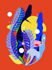 海洋水草矢量文件