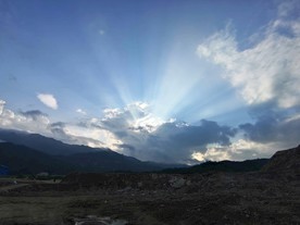 晚霞一样美丽