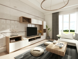 全铝家居电视柜