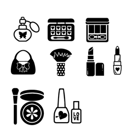 化妆品 女人用品 icon