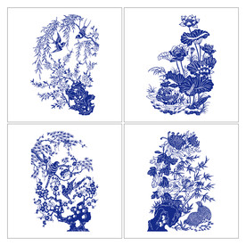 传统四季春夏秋冬剪纸