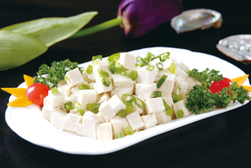 小葱拌豆腐