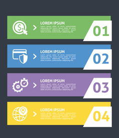 商务办公信息图表矢量素材