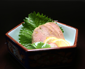 日式料理 鹅肝刺身