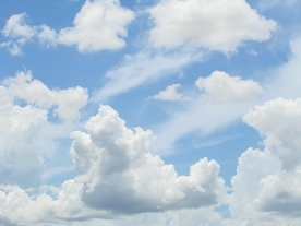 蓝天白云