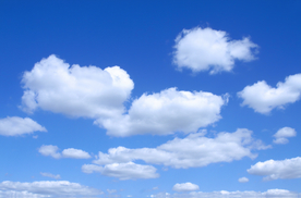 天空白云