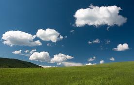 蓝天草地