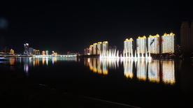 松花江夜景