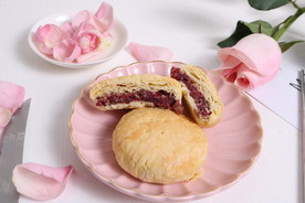 云南鲜花饼 滇式糕点 鲜花馅
