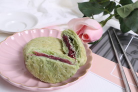 云南鲜花饼 滇式糕点 抹茶饼