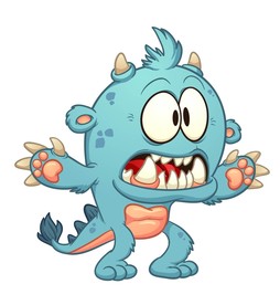 卡通怪兽