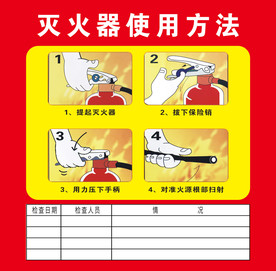 灭火器使用方法 消防栓使用方法