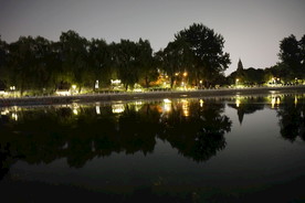 什刹海的夜