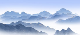 中国风山水背景