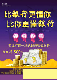 金融海报设计 银行