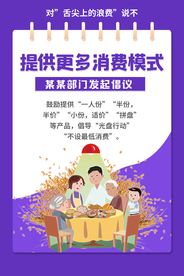 更多消费模式公益宣传展板