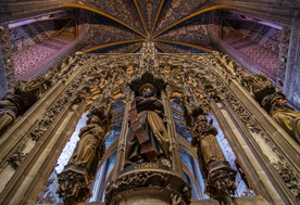 中世纪田园风景摄影图