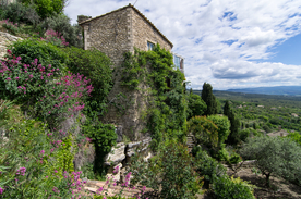 中世纪田园风景图