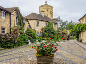 中世纪田园风景图
