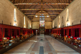 中世纪田园风景图