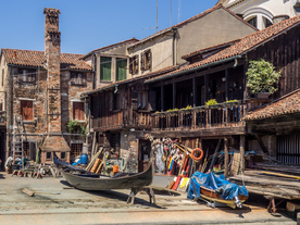 中世纪田园风景图