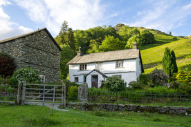 中世纪田园风景图
