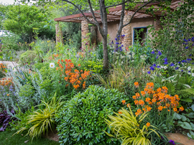 中世纪田园风景图