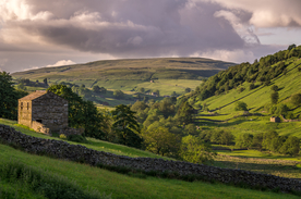 中世纪田园风景摄影