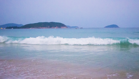 沙滩海浪