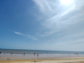夏季的海边