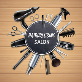 发廊 理发店 美容美发用品图片