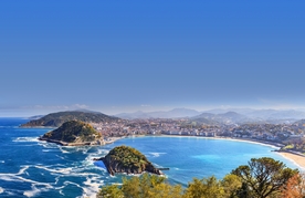 海岸风景摄影图