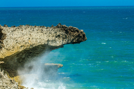海岸风景摄影图
