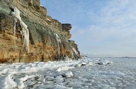 海岸风景摄影图