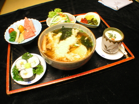 锅烧海鲜乌冬面套餐
