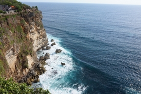 海岸风景摄影图