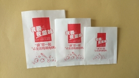 小吃防油纸袋实拍