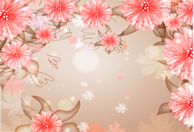 菊花郁金香百合花梅花