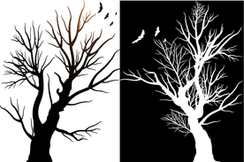 抽象树反转颜色