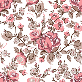 印花数码印花玫瑰花油画