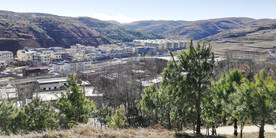 高山山村风景图片