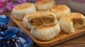 笋干鲜肉月饼