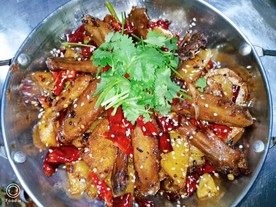 干锅香辣翅