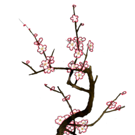 梅花树枝元素